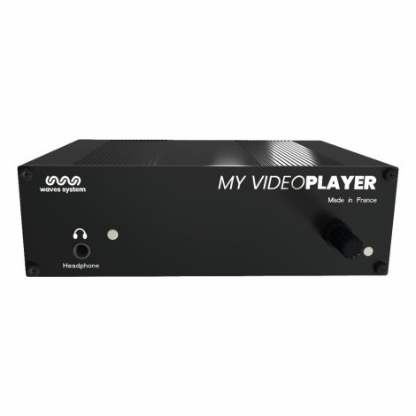Waves System VP320 My Video Player interaktív Full HD videó/audió fájlok, 4K UHD és HDR lejátszásához, 1 trigger