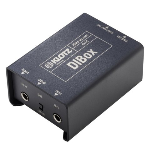 Klotz DX10 passzív DI-box