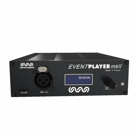 Waves System EP 230 EventPlayer mkII audió lejátszó és műsorvezérlő hanghoz, fényhez, 8 in / 8 out