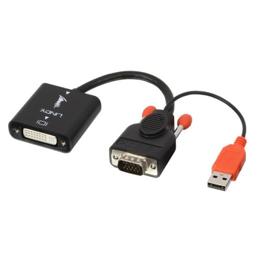 LINDY Konverter VGA apa - DVI-D anya