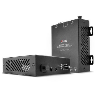  LINDY Extender Optikai HDMI 4K60, USB, IR & RS232 extender, 300m