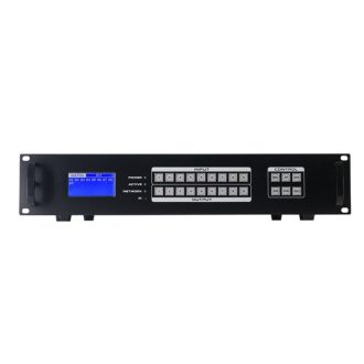   PROCONNECT Mini Modular Mátrix switch 9x9 4K, HDMI, 3D, RS232, IR, Scaler,WEB GUI, APP vezérlés
