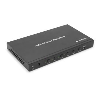   PROCONNECT Quad Multi-Viewer 4x1 HDMI1.4, Full HD, VGA out, audio out, Scaler, Konverteres