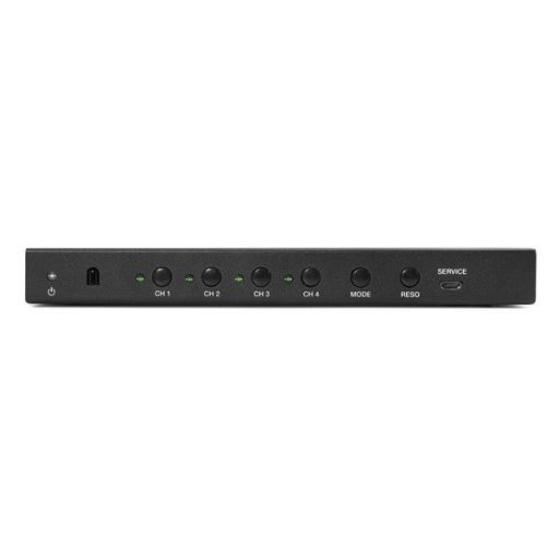 PROCONNECT Quad Multi-Viewer 4x1 HDMI1.4, Full HD, VGA out, audio out, Scaler, Konverteres