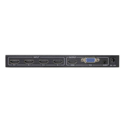 PROCONNECT Quad Multi-Viewer 4x1 HDMI1.4, Full HD, VGA out, audio out, Scaler, Konverteres