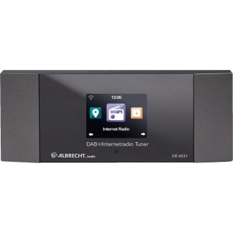   Monacor DR-463 wlan internet radio tuner with dlna, dab+, fm and bluetooth