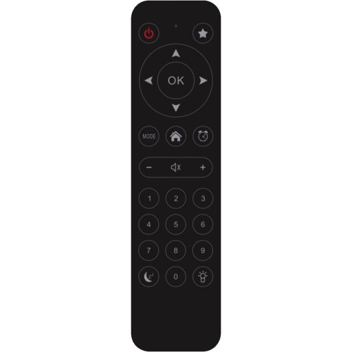 Monacor DR-463 wlan internet radio tuner with dlna, dab+, fm and bluetooth