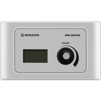   Monacor DRM-884VAP wall module for volume control with audio output