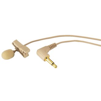 Monacor ECM-500L/SK elektrét csíptetős mikrofon