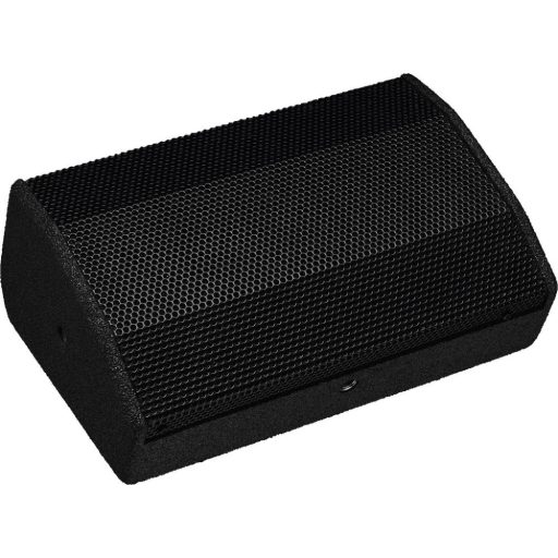 Monacor FLAT-M100 active pa stage monitor speaker system, 200 w
