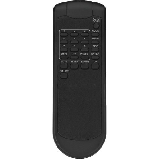 Monacor FM-102DAB sztereó digitális fm- és dab+-rádióvevő
