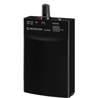 Monacor LR-202 indukciós vevőkészülék