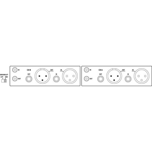 Monacor MEQ-115/SW grafikus equalizer