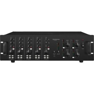   Monacor PA-12040 4-zónás monó keverőerősítők, 4 x 120 w