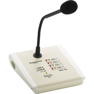 Monacor PA-4000RC pa zónavezérlős asztali mikrofon