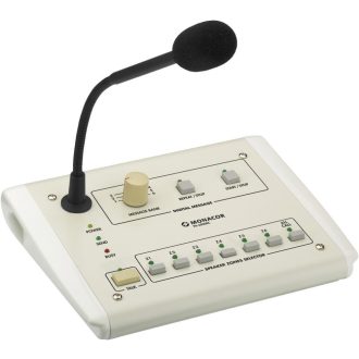 Monacor PA-6000RC pa zónaválasztós asztali mikrofon