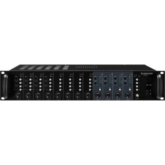 Monacor PA-M412 4-zónás pa mátrix keverőerősítő
