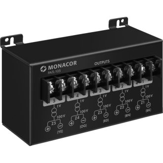Monacor PATL-105 5-utas 100 v-os transzformátor