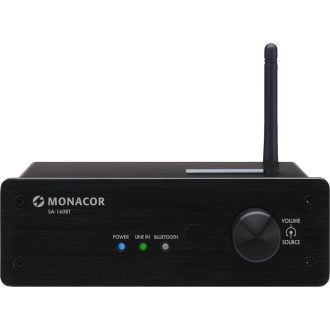 Monacor SA-160BT mini sztereó erősítő, 2 x 30 w