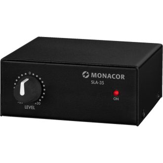 Monacor SLA-35 stereo level and impedance matching amplifier