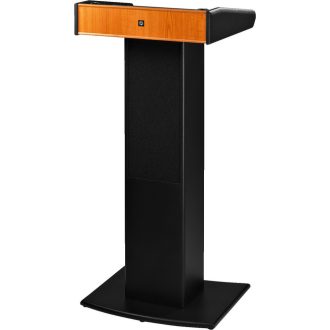   Monacor SPEECH-104D professzionális pulpitus beépített 2-csatornás többfrekvenciás vevőegységgel, uhf pll technológiával és d osztályú erősítővel