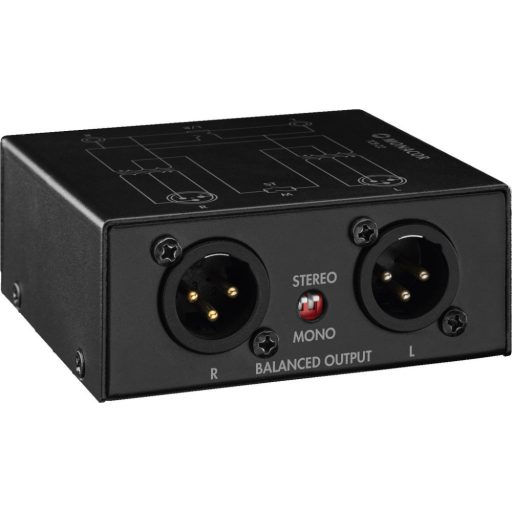 Monacor TCB-22 2-channel audio balancing transformer