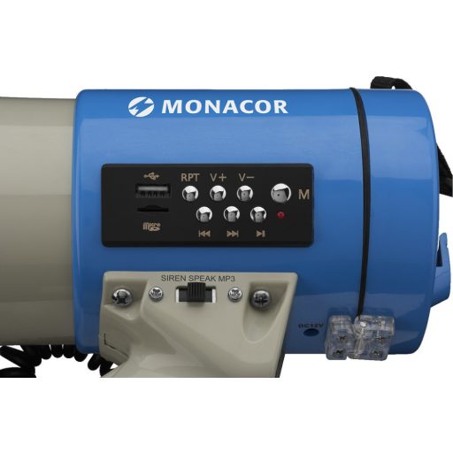 Monacor TM-17M megaphone with mp3 function, 110 db