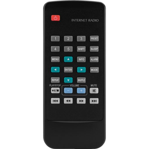 Monacor WAP-204RS internet radio, fm rds and dab+ tuner, mp3 player, bluetooth