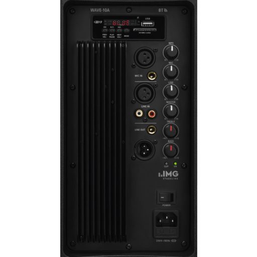 Monacor WAVE-10A active full range speaker system, 300 w