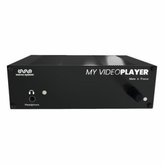   Waves System VP320 My Video Player interaktív Full HD videó/audió fájlok, 4K UHD és HDR lejátszásához, 1 trigger