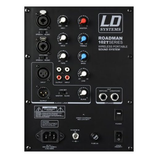 LD Systems Roadman 102 hordozható hangrendszer