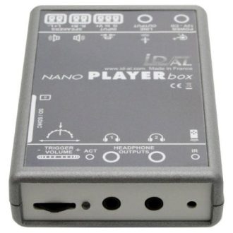   Waves System NanoPlayer Box + interaktív MP3/WAV lejátszó, egy bemenettel, két beépített erősítővel