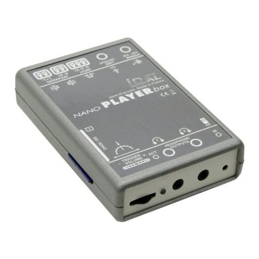 Waves System NanoPlayer Box + interaktív MP3/WAV lejátszó, egy bemenettel, két beépített erősítővel